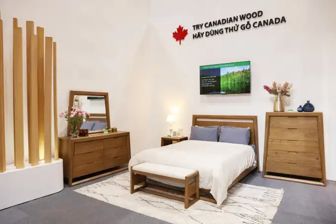 Ảnh 1 - Canadian Wood triển khai nhiều chương trình hỗ trợ doanh nghiệp nội thất gỗ