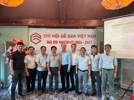 Ảnh - Đại hội Chi hội gỗ dán Việt Nam nhiệm kỳ III, giai đoạn 2024 – 2027