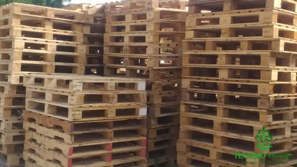 Pallet gỗ keo - Pallet gỗ tràm 4 hướng nâng - Ảnh 3