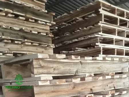 Pallet gỗ keo - Pallet gỗ tràm giá rẻ - Ảnh 2